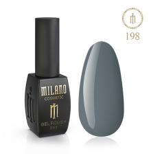 Гель лак MILANO 8 мл № 198