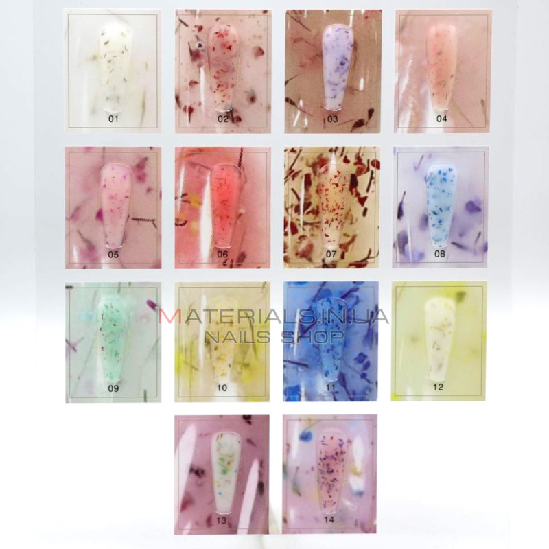 Гель для моделирования ногтей 8 гр, Flower Builder Gel 13