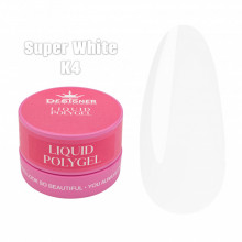 Жидкий полигель (30 мл., в банке) Дизайнер К4 Super White