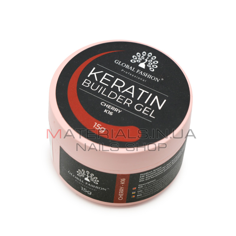 KERATIN BUILDER GEL, Global Fashion, 15 g, K16