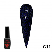 Гель лак Disco Gel Polish, Global Fashion, світловідбивний, 8 мл C11