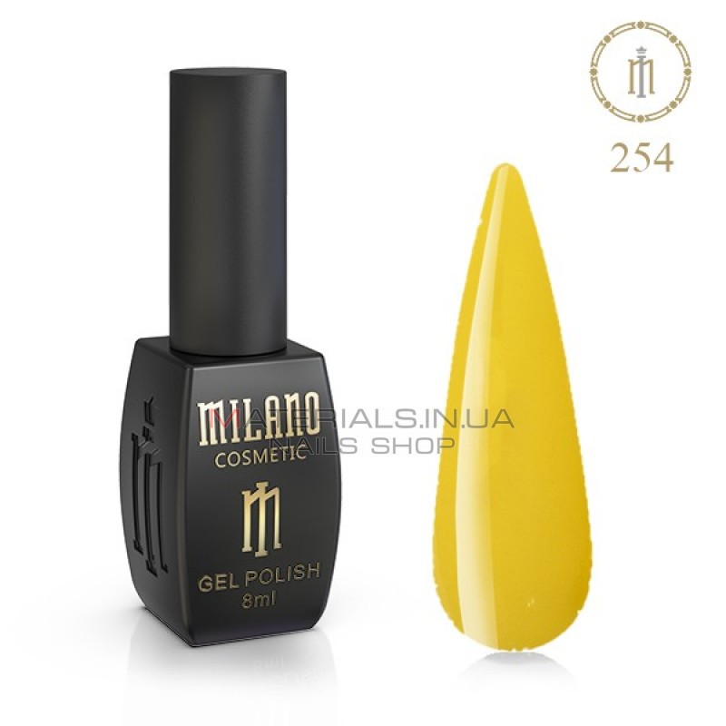 Гель лак MILANO 8 МЛ № 254
