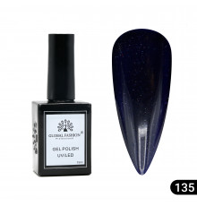 Гель лак Global Fashion, Gel polish 15 ml, 135