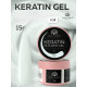 Keratin builder gel, K4, Global Fashion, 15 г