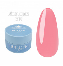 Builder Gel 30 мл., Дизайнер (Моделюючий гель) R10 Pink Topaz