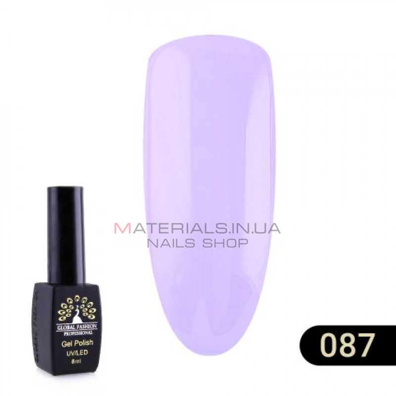Гель лак BLACK ELITE 087, Global Fashion 8 мл