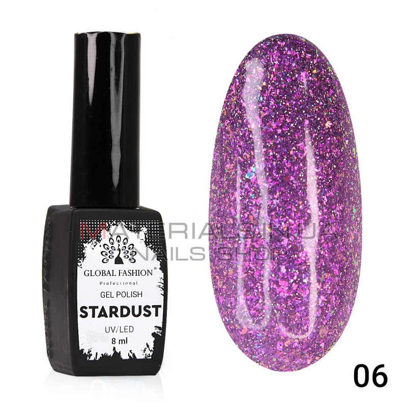Гель лак Stardust 8 мл 06