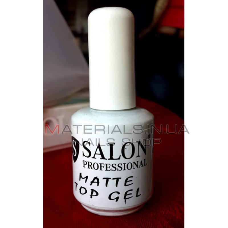 Закріплюючий гель Salon Professional Matte Top Gel 15 мл