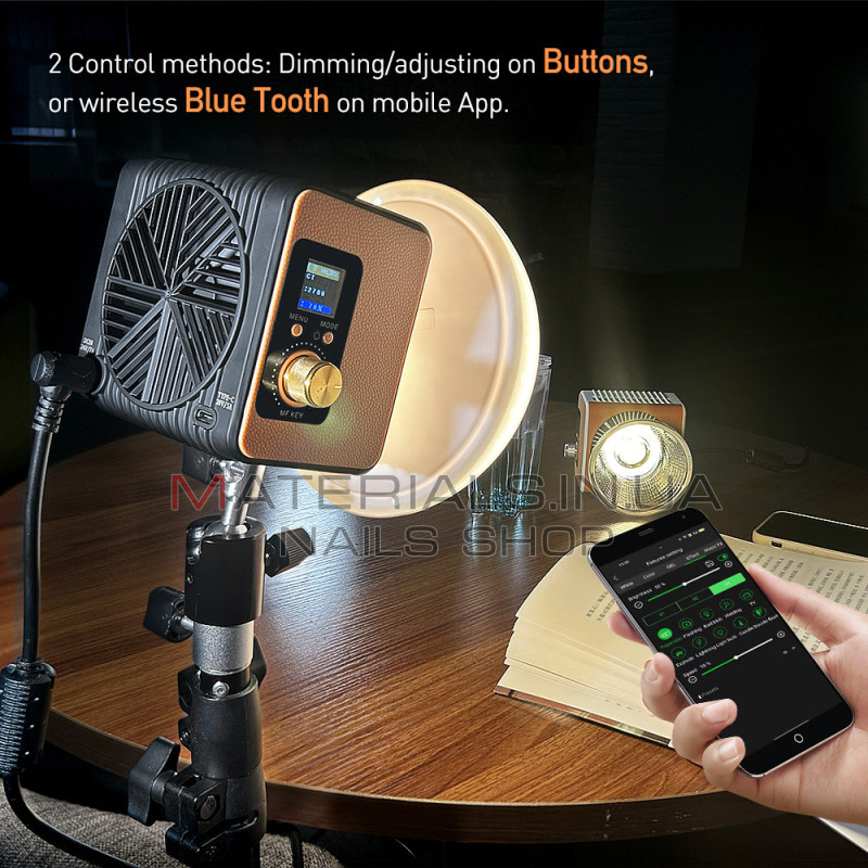 LED-відеосвітло Veron ZE-150Bi, 150 Вт, 2700-7500 K