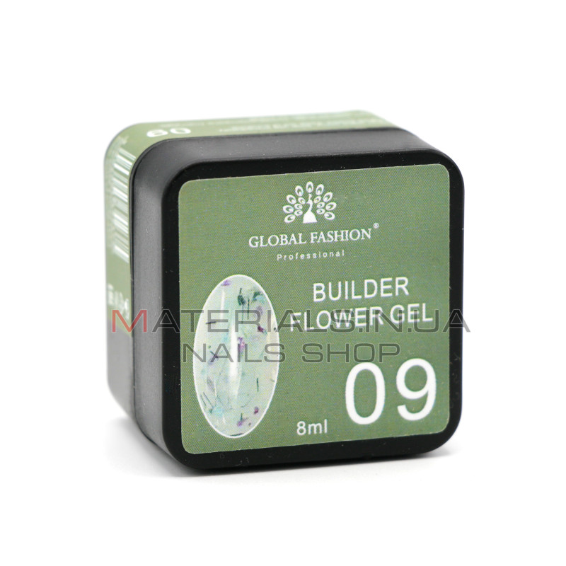 Гель для моделирования ногтей Flower Builder Gel, 8 г 09