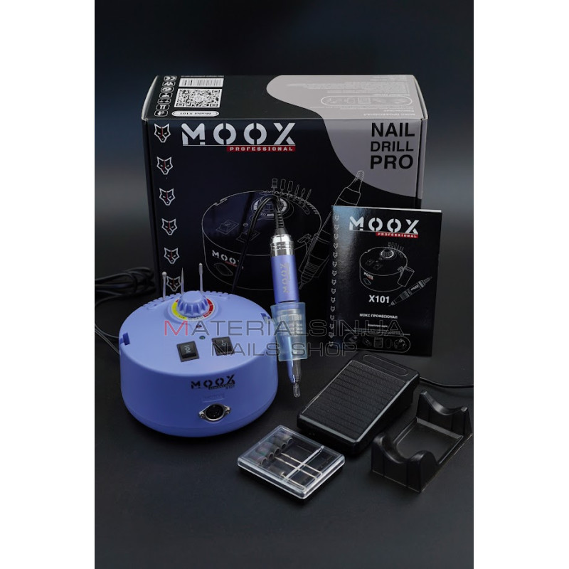 Фрезер Мокс X101 (Purple) на 50 000 об/хв. та 70W. для манікюру та педикюру