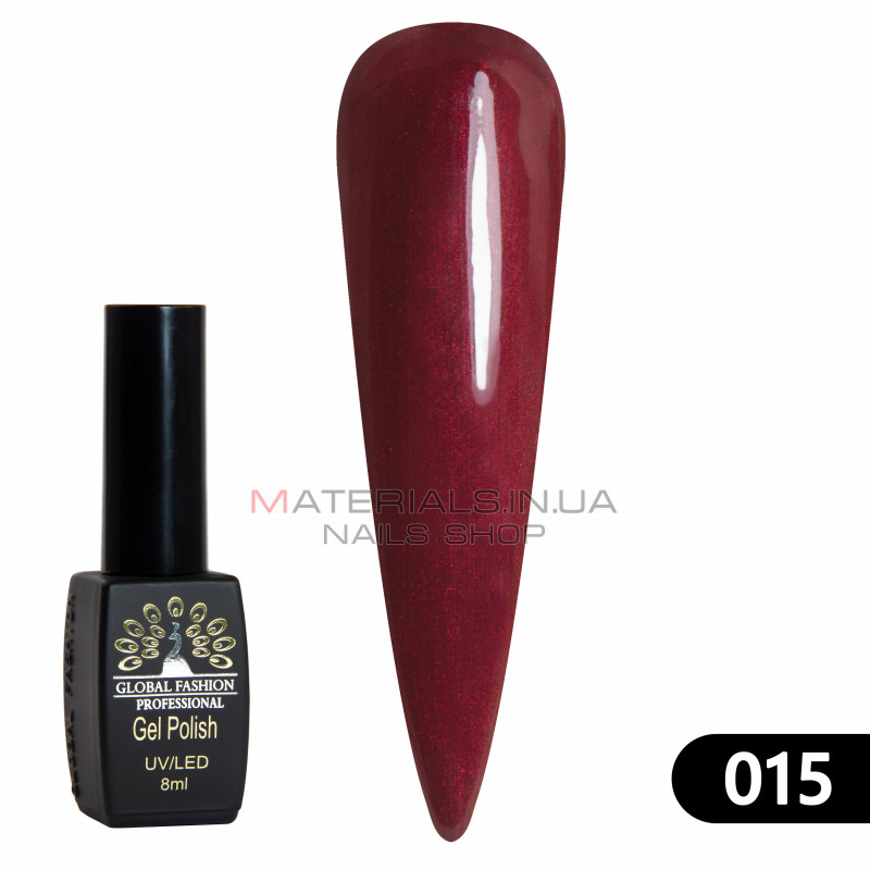 Гель лак BLACK ELITE 015, Global Fashion 8 мл