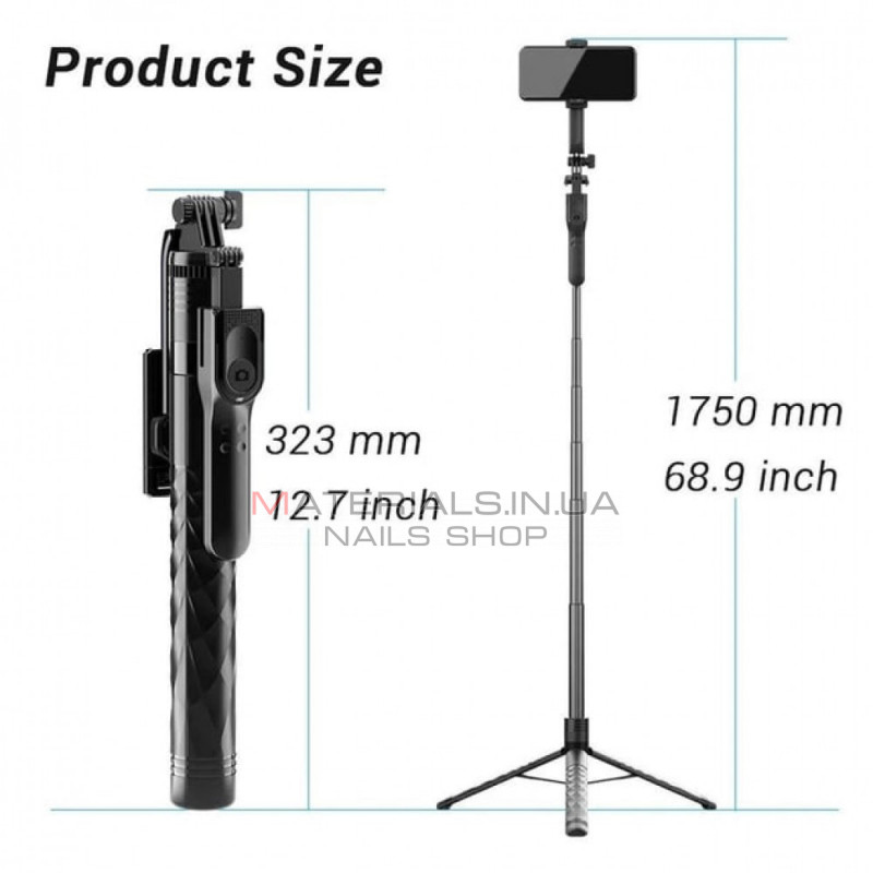 Monopod Tripod (1.75m) — K28-4 Monopod Tripod (1.75m) — K28-4