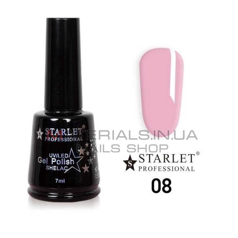 Гель-лак Starlet Professional №08, "Зефир"