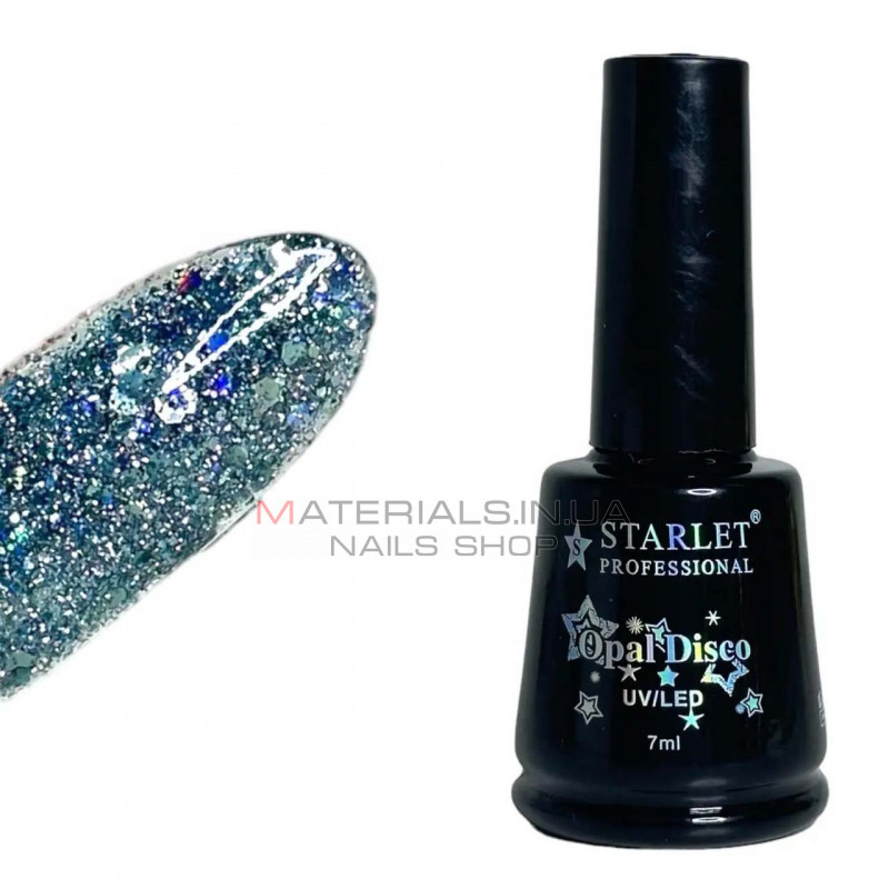 Гель-лак світловідбивний Starlet Opal Disco №03, 7ml Гель-лак світловідбивний Starlet Opal Disco №03, 7ml
