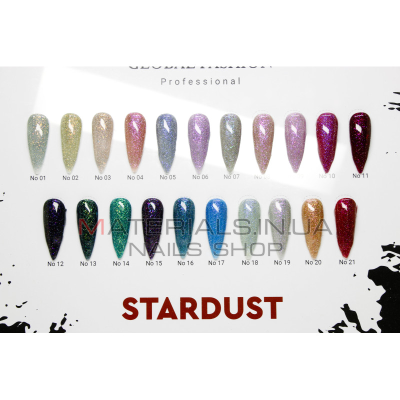 Гель лак Stardust 8 мл 01