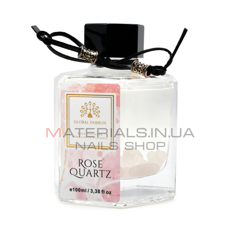 Ароматический диффузор Global Fashion, 100 ml, Rose quartz
