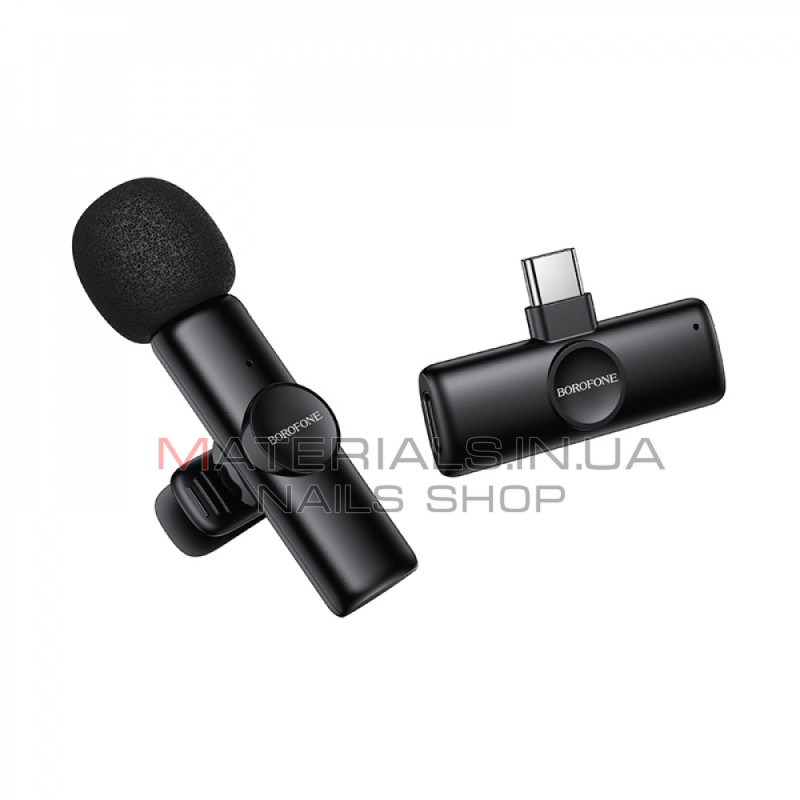 Бездротовий мікрофон для телефона Borofone BFK16, USB-C
