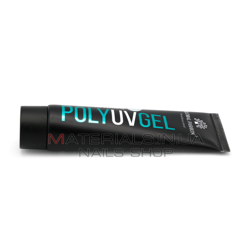 Полі UV гель (Полігель) Global Fashion 30 г 08 (білий)