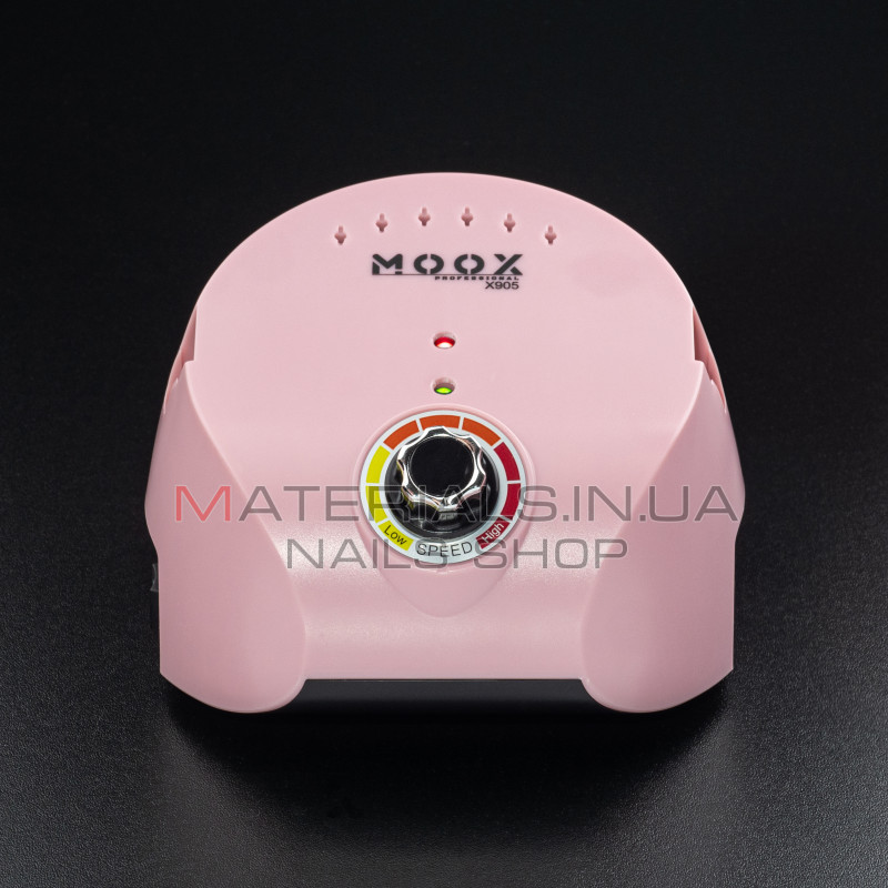 Фрезер Мокс X905 (Рожевий) на 45 000 об/хв. та 70W. для манікюру та педикюру
