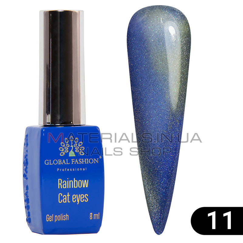 Гель-лак кошачий глаз Rainbow Laser cat eyes, 8 мл 11