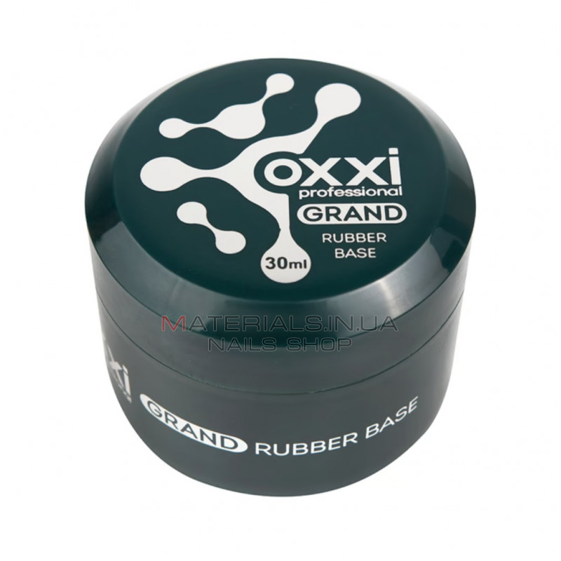 База каучукова для гель-лаку Oxxi Professional Grand Rubber Base, 30 мл