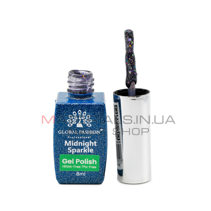 Гель лак Midnight sparkle 8 мл, 08