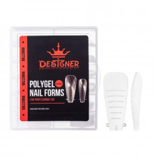Polygel Nail Forms (Ballerina) - Верхні форми Дизайнер
