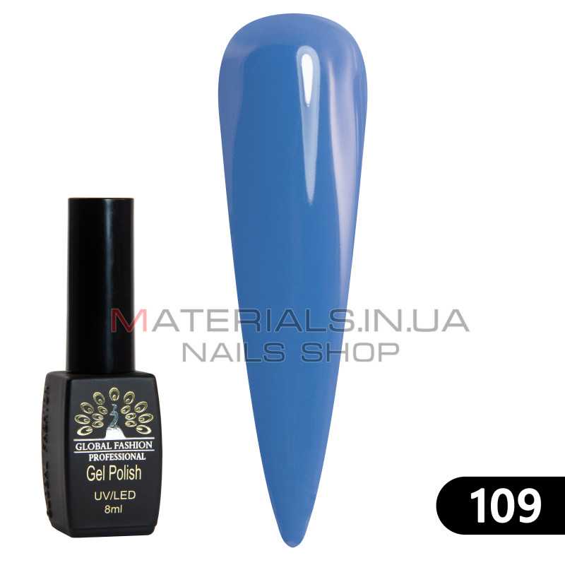Гель лак BLACK ELITE 109, Global Fashion 8 мл