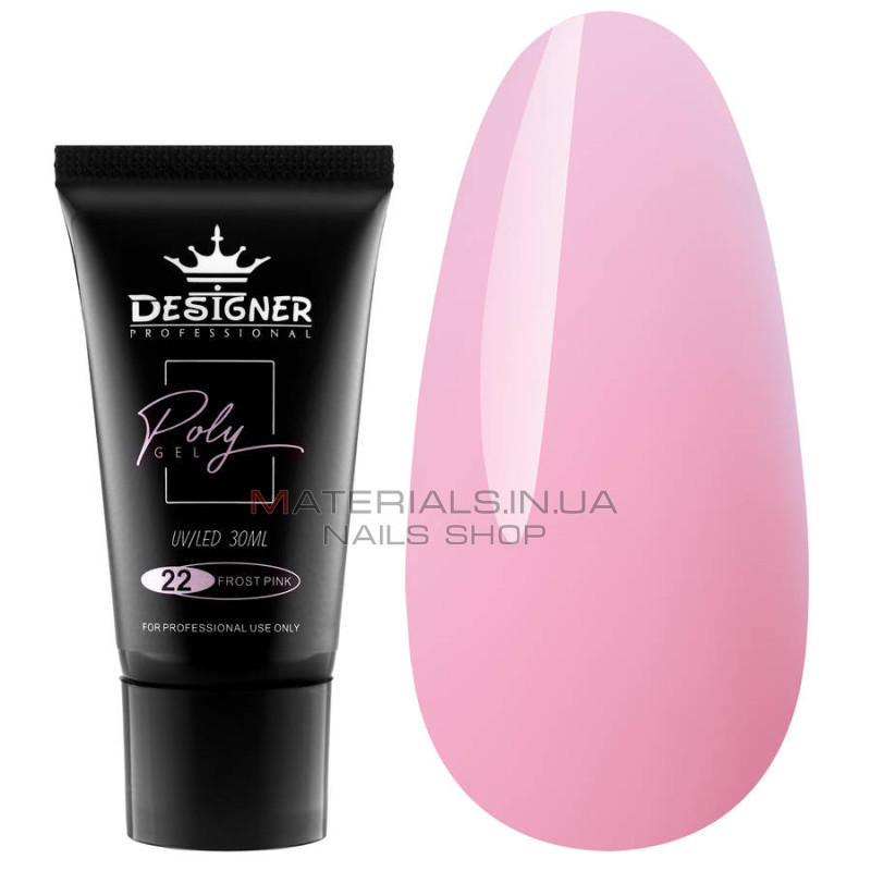 Полігель Designer Professional 30 мл. №022 Полігель Designer Professional 30 мл. №022