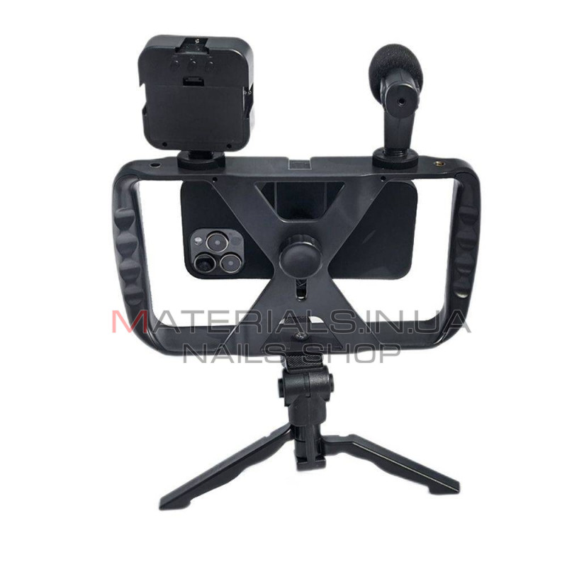 Монопод Tripod TL-49T, LED Lamp, Microphone, 0,13 м