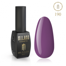 Гель лак MILANO 8 мл № 190