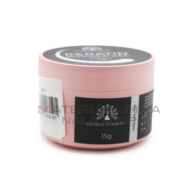 KERATIN BUILDER GEL, Global Fashion, 15 g, K36