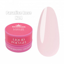 Жидкий полигель (30 мл., в банке) Дизайнер К14 Paradise Rose