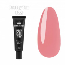 Полигель (60 мл.) Дизайнер F22 Pretty Tan