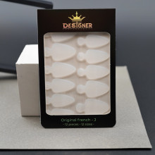 Nail Molds 12шт. Original french - J) - Силіконові молди різних розмірів для дизайну нігтів та французького манікюру Дизайнер
