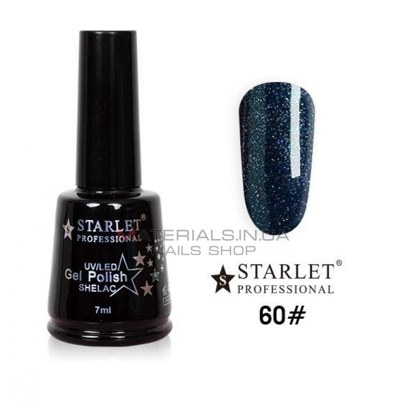 Гель-лаки Starlet Professional №60, "Чарівна ніч" Гель-лаки Starlet Professional №60, "Чарівна ніч"