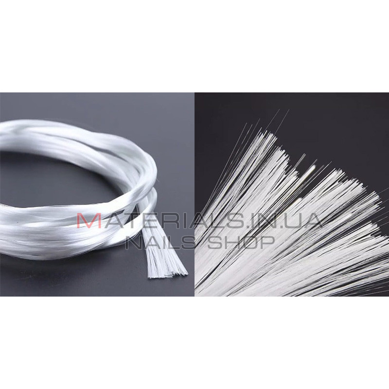 Скловолокно fiberglass для нарощування нігтів 1м