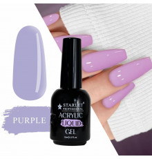 Жидкий акригель для ногтей Starlet Professional, 15 мл, Purple