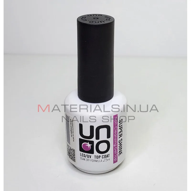 UNO Top SUPER SHINE (верхнее покрытие без липкого слоя), 15 мл