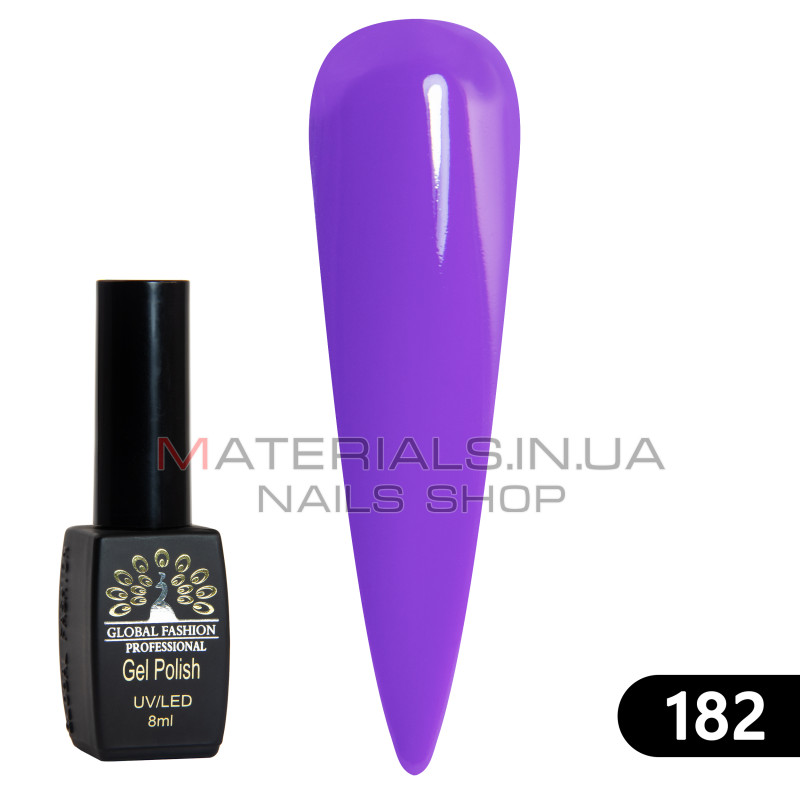 Гель лак BLACK ELITE 182, Global Fashion 8 мл