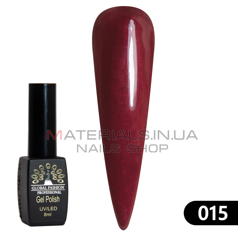 Гель лак BLACK ELITE 015, Global Fashion 8 мл