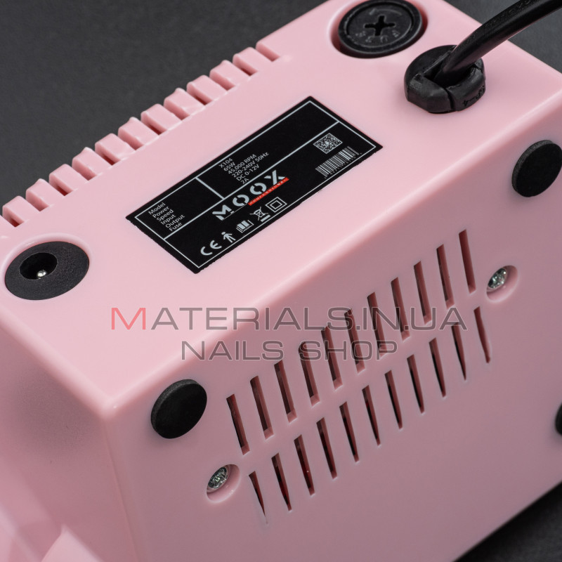 Фрезер Мокс X104 (Рожевий) на 45 000 об/хв. та 65W. для манікюру та педикюру