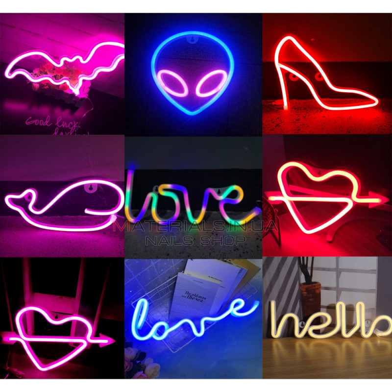 Ночной светильник Neon Sign — Hello Ночной светильник Neon Sign — Hello