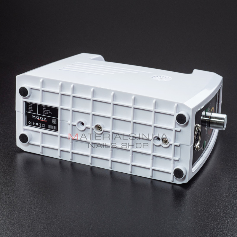 Фрезер Мокс X801 (Білий) на 55 000 об/хв. та 80W. для манікюру та педикюру