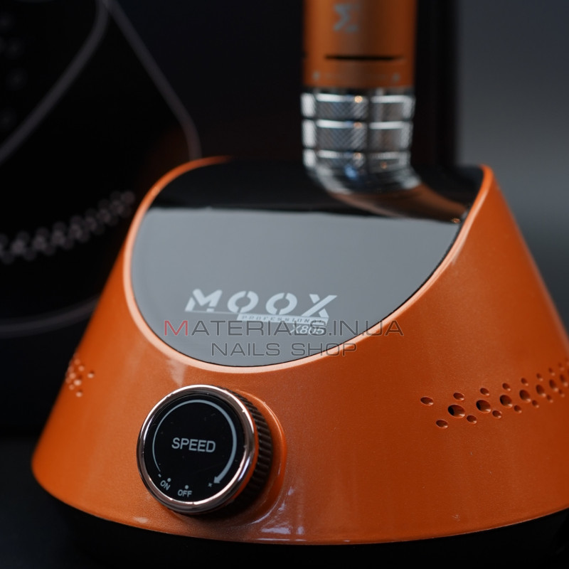 Фрезер Мокс X805 (Orange) на 55 000 об./мин. и 80W. для маникюра и педикюра Фрезер Мокс X805 (Orange) на 55 000 об./мин. и 80W. для маникюра и педикюра
