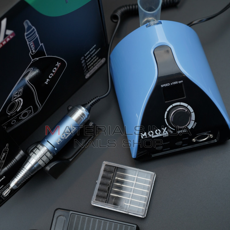 Фрезер Мокс X300 (Blue) на 50 000 об/хв і 70W.