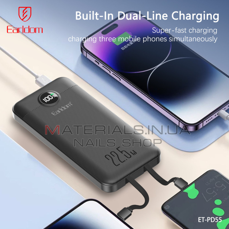 Power Bank 10000 mAh — Earldom ET-PD55