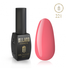 Гель лак MILANO 8 мл № 221
