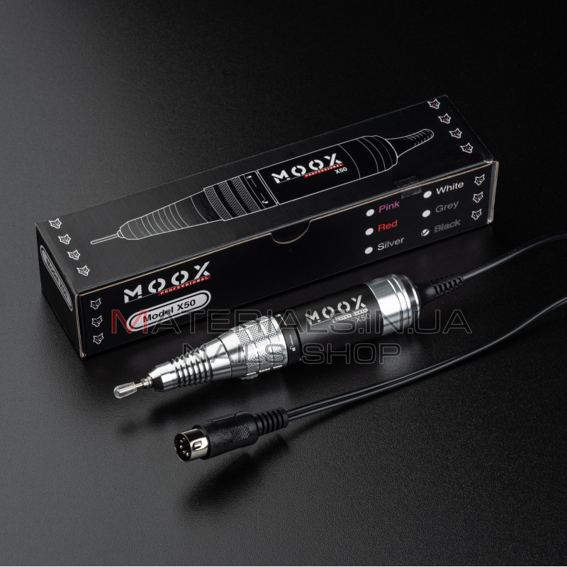 Фрезер Мокс X805 (White) на 55 000 об/хв. та 80W. для манікюру та педикюру